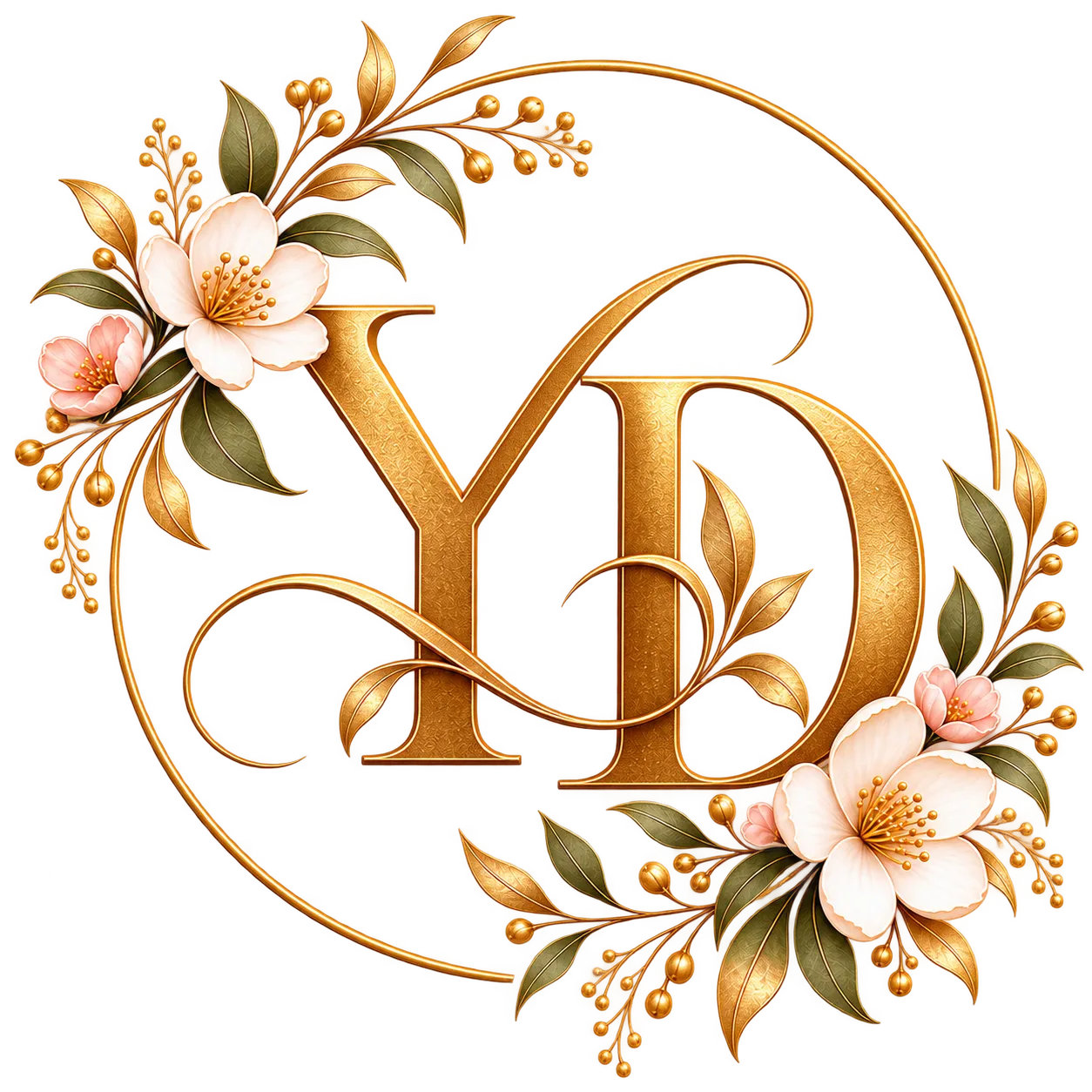 Y and D monogram